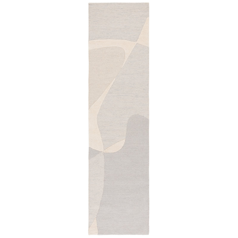 Tapis en laine Alaric, Tapis de couloir 2 pi 3 po x 9 pi