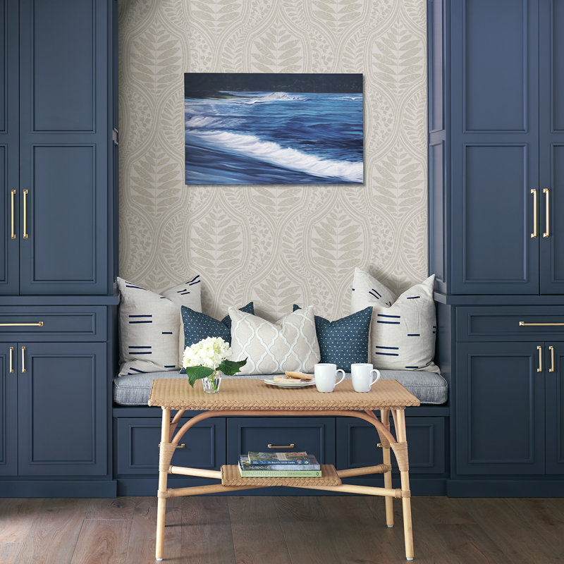 Juno Floral Roll, Beige