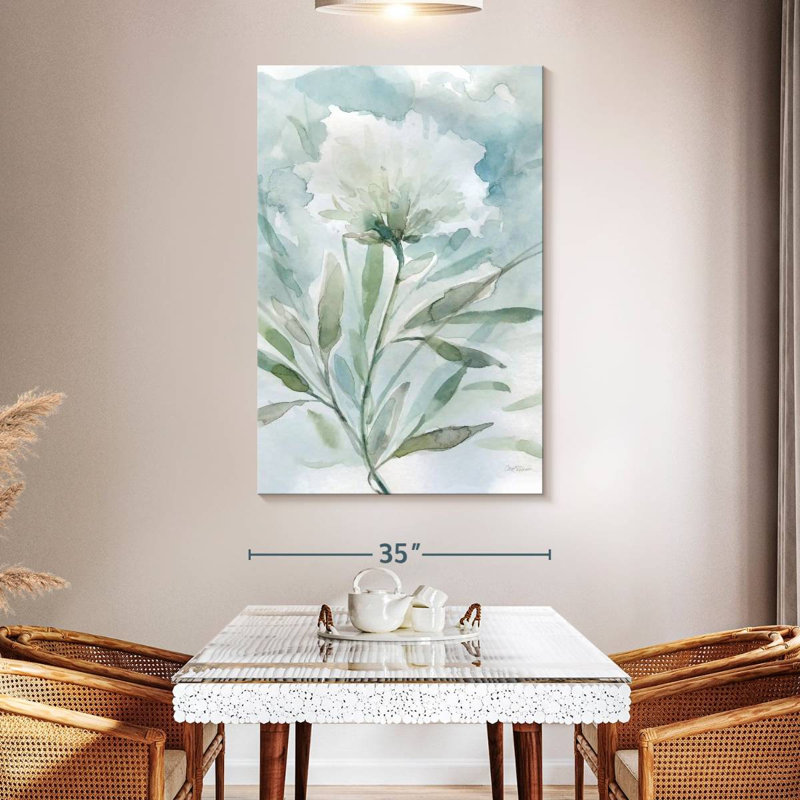 Harnek Wild Thistle Bloom II, 51" H x 34" W