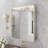 Anaahat Framed Medicine Cabinet Mirror Adjustable-1307788211-1307788210