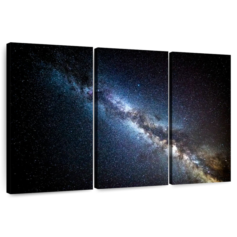 Oberle Voie Lactée dans l'espace, H 36 po x l 57 po