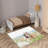 Floral Medley Printed Rug: A Subtle Blend of Traditional Elegance and Contemporary Design for Any Room-114330075