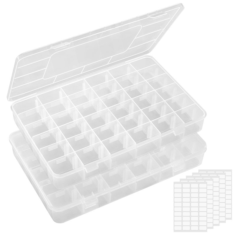 Ensemble de mallettes en plastique