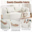 Canapé-causeuse peu encombrant, aucun assemblage requis-998335926