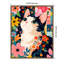 «Floral Patchwork Cat» par Mauriello, reproduction d'art sur toile encadrée-1338260153