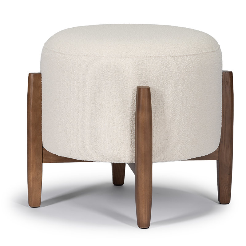Blanche Ottoman, Cream