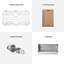 KIBI 33'' W Single Bowl Stainless Steel Undermount Kitchen Sink