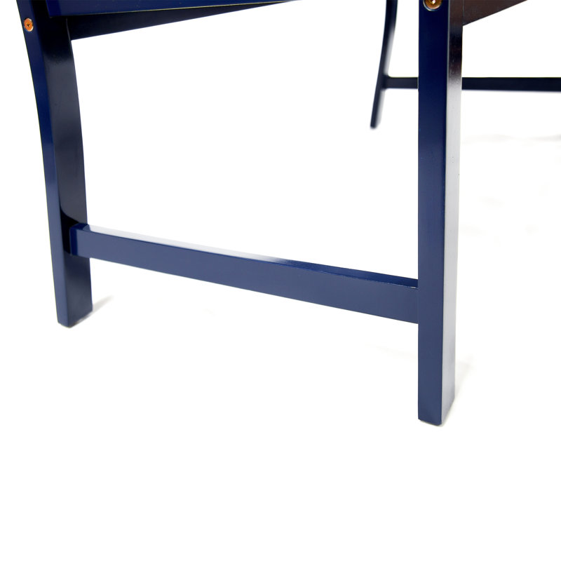 Banc en bois bleu marine pour répondre à divers besoins intérieurs et extérieurs - style à utiliser