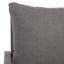 Chaise berçante en métal avec coussins Bia-908524107