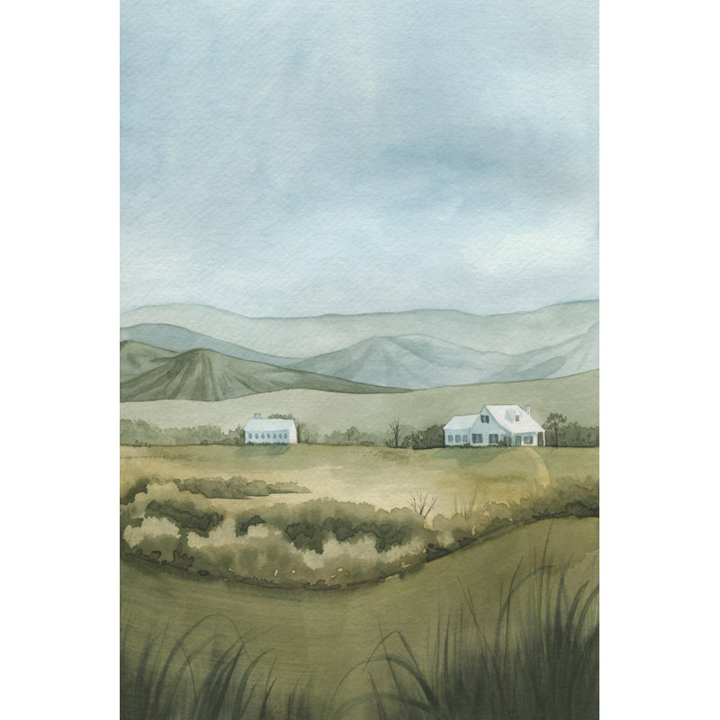 Teniel Darling Homestead II 1 Piece Wrapped Canvas Wall Art, 122 cm H x 81 cm W