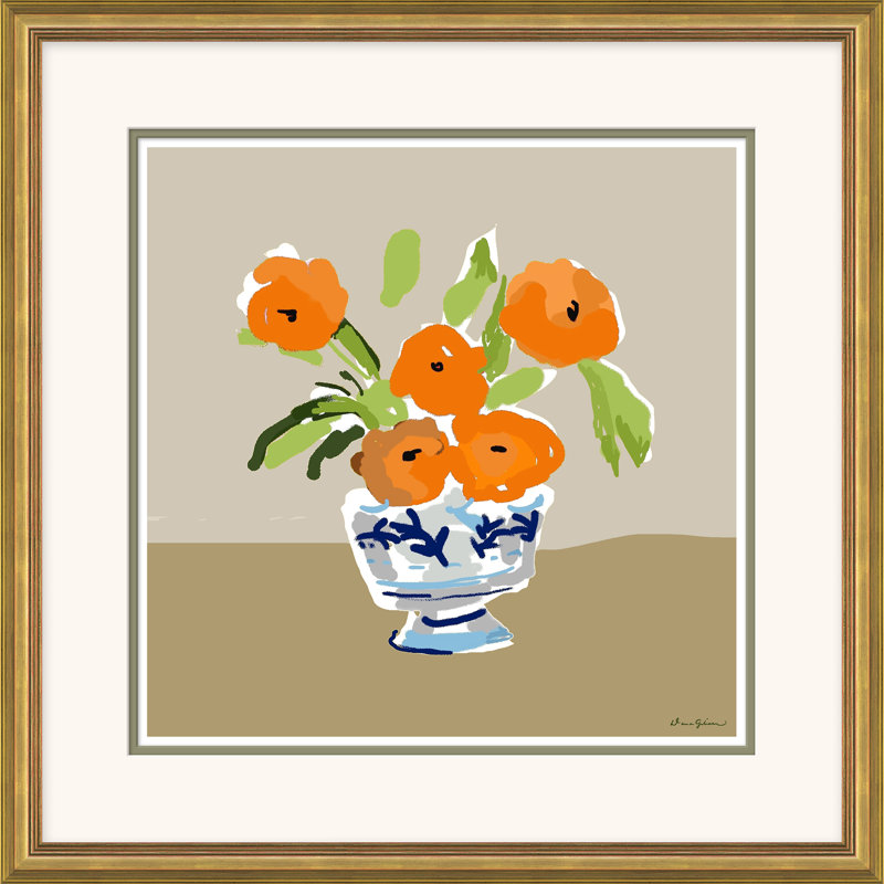 Orange Bowl Print by Dana Gibson