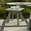 Chaise Adirondack en plastique avec table Byrnes-1672100876