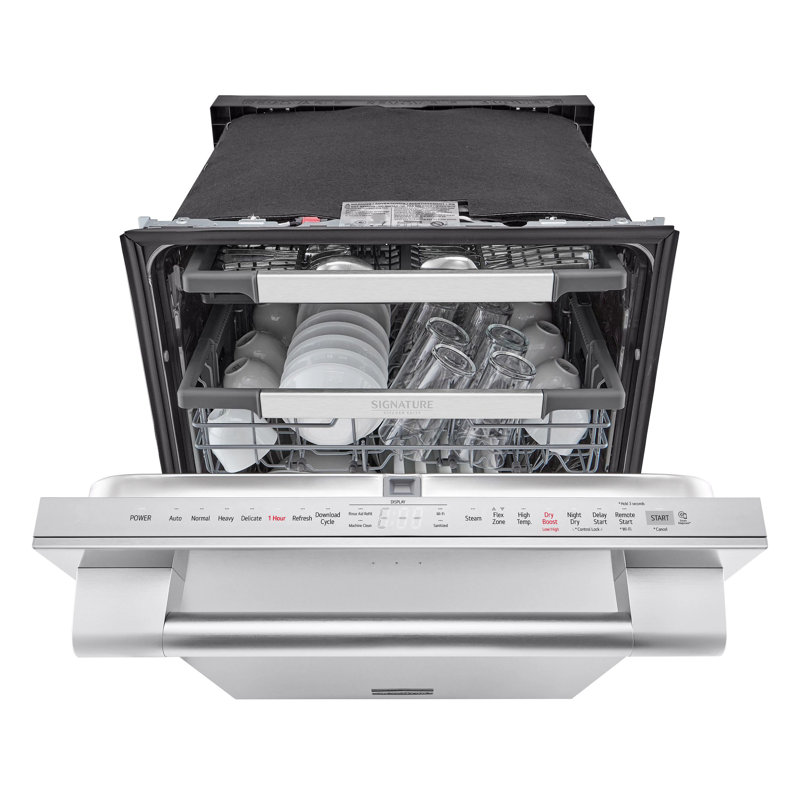 Quadwash Pro Powersteam Stainless Steel Dishwasher