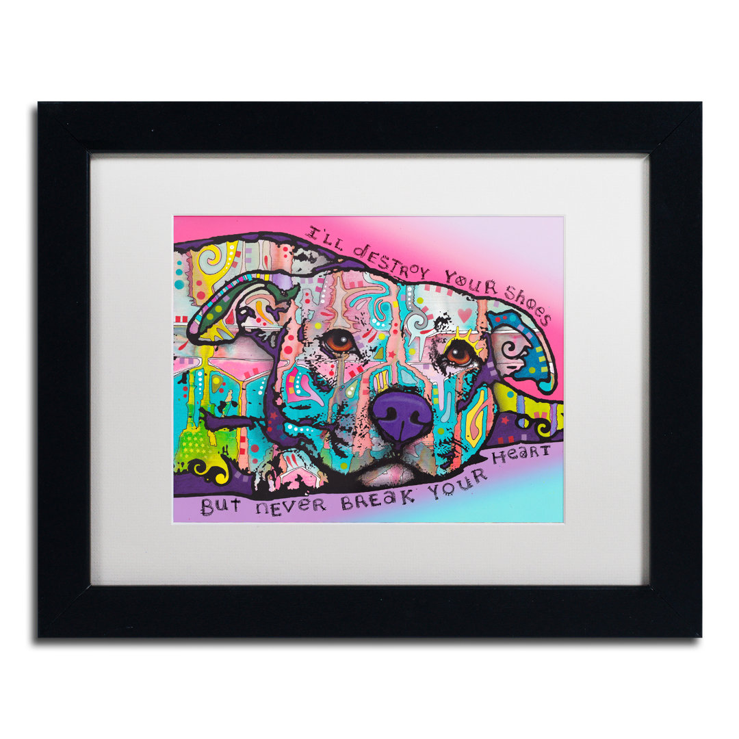 " Never Break Your Heart " by Dean Russo Ebern Designs Mat 