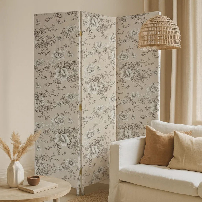 Cloison pliante à 3 panneaux l 47 po x H 71 po Stonegate