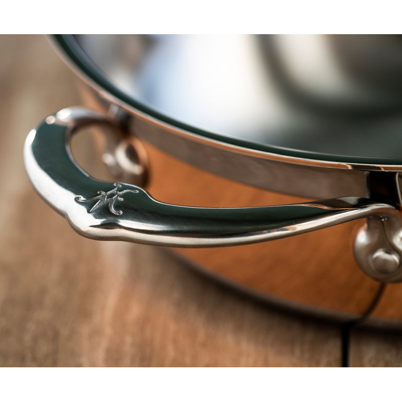 Hestan CopperBond Covered Essential Pan w/ Helper Handle, 5 qt.