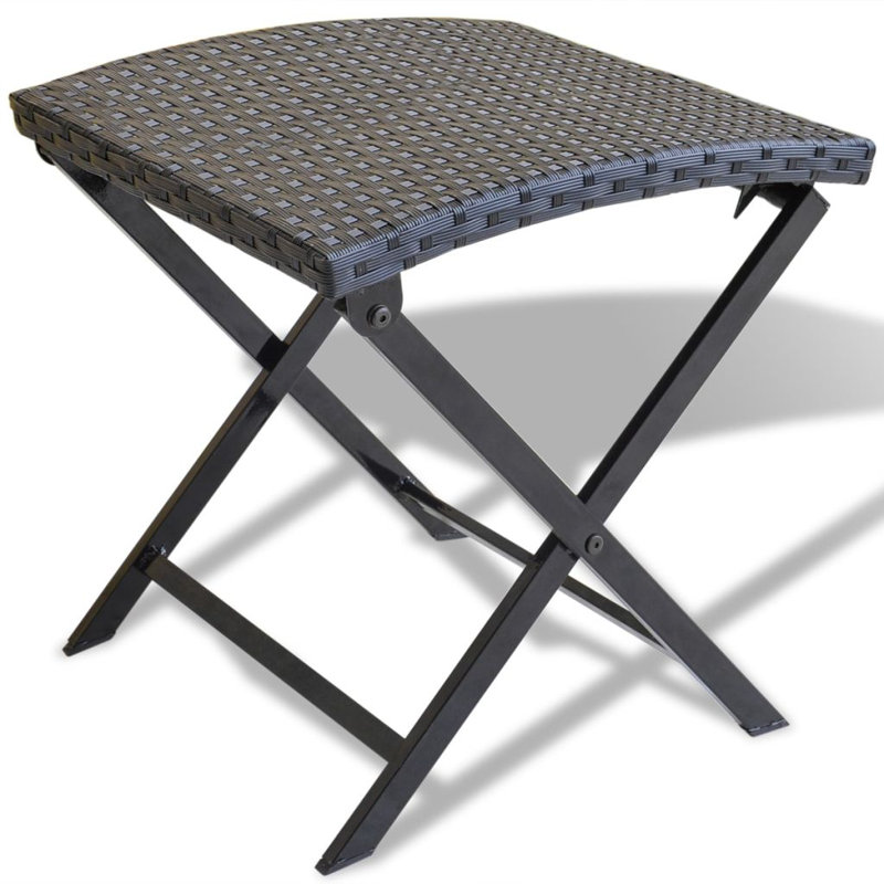 Charlotta Steel Accent Stool