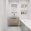 Meuble-lavabo mural simple 29,5 po avec lavabo en chêne blanc