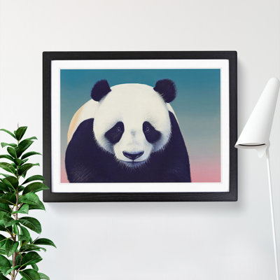 Artsy Panda - Single Picture Frame Print