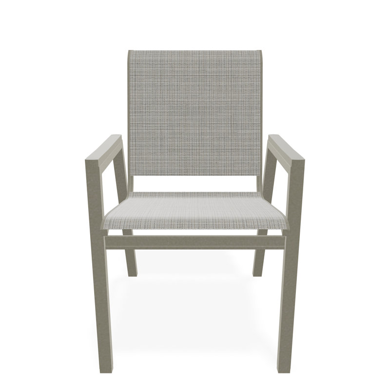 Bazza Outdoor Dining Chair, Deacon, Storm