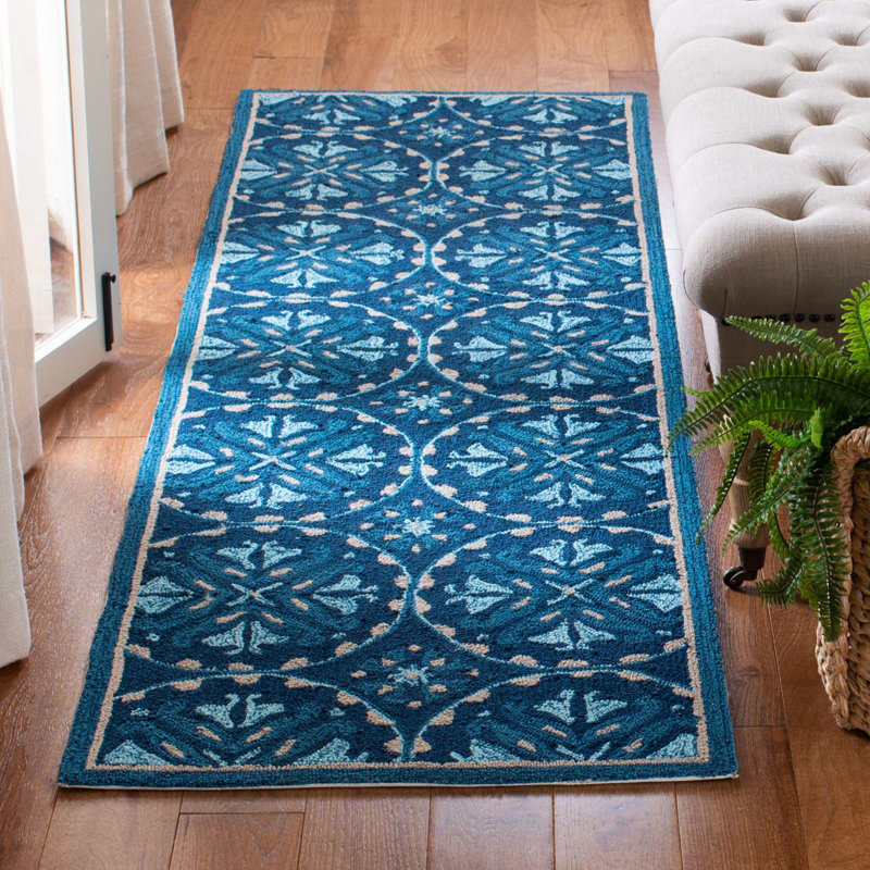 Carvalho Hand Hooked Performance Southwestern Rug, Runner 1'1" x 5'