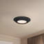 Weylo 5-in Black dimmable LED Flush Mount-1665356287