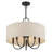 Ashani 5 Light Bronze Pendant Chandelier