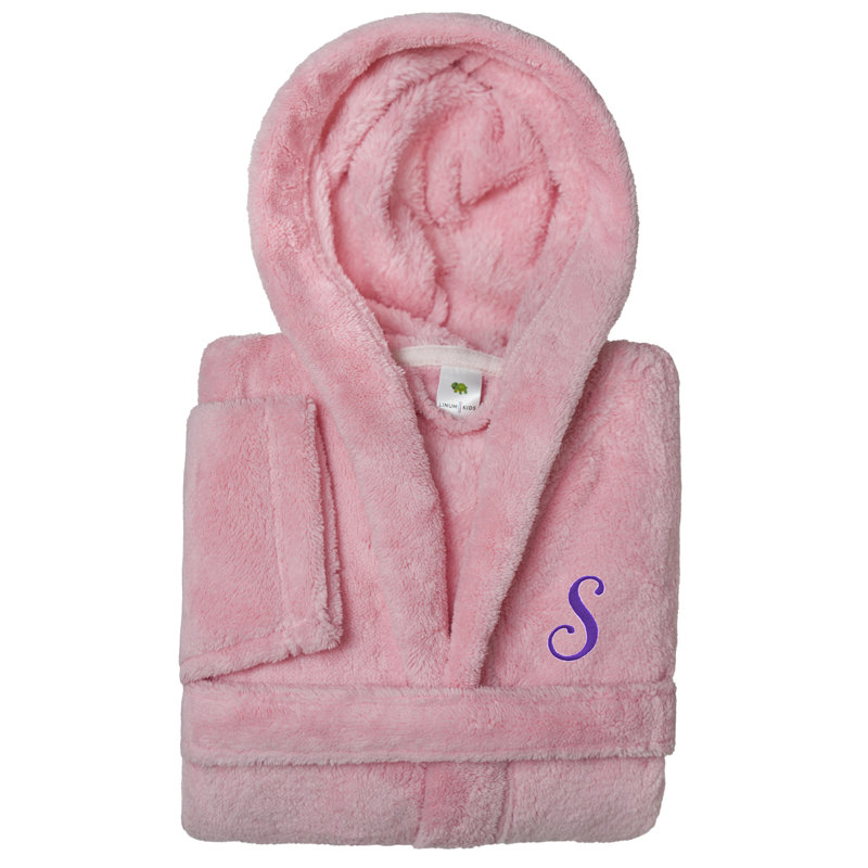 Peignoir à capuche double 100% polyester personnalisé, L, S