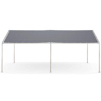 Abri pour voiture robuste Outsunny Carport avec ensemble d'ancrage inclus, 3 câbles en acier renforcé