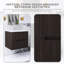 24 po W Meuble-lavabo mural simple en céramique blanche-913197452