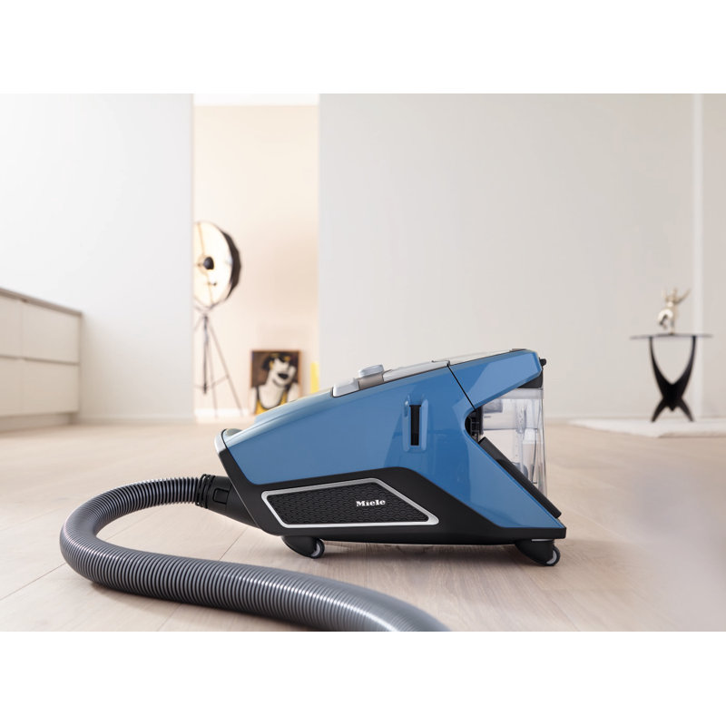 Miele Blizzard CX1 Turbo Team Bagless Canister Vacuum, Tech Blue