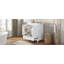 Meuble-lavabo moderne de 30 po avec structure en bois massif et lavabo en céramique Sandbar-123512921