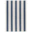 Blue Awning Stripe Machine Washable Rug-1227663948