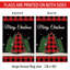 Drapeau de jardin arbre de Noël double face petit drapeau de jardin d'hiver Red Buffalo Plaid Merry Christmas Banner-1749982922
