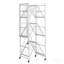 Tablette de rangement pliante avec roulettes-129860108-129860110