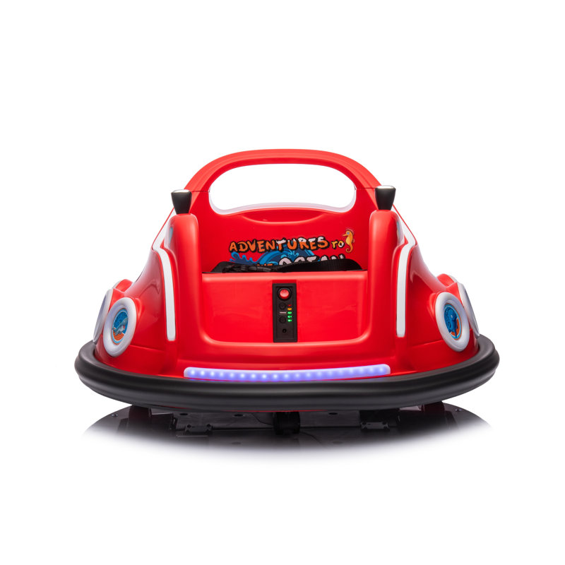 Remise sur roulettes à piles 1 véhicule Freddo avec télécommande Freddo, Rouge