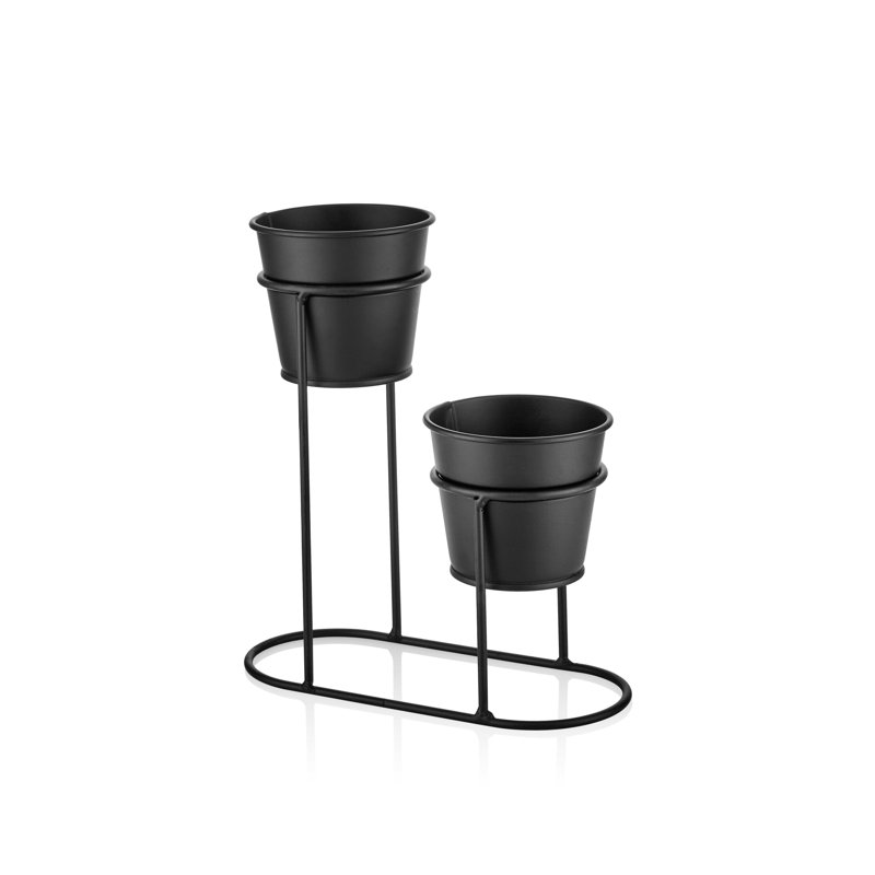 Pot Planter, Matte Black