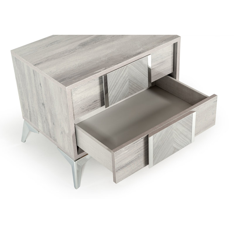 Ensemble de chambre avec lit plateforme 5 pièces Reece, Très grand lit Eastern