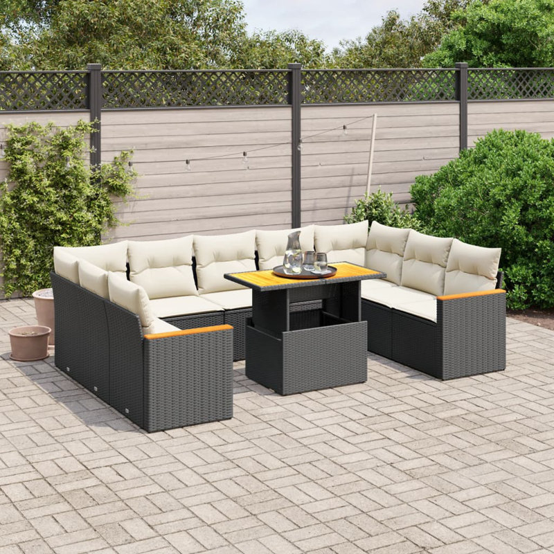 Ensemble de canapé de jardin Vidaxl