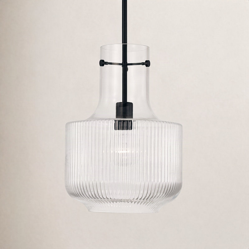 Altera 1 - Light Single Pendant, Matte Black