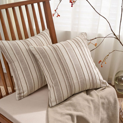 2Pcs Bohemia Farmhouse Linen Throw Pillow Covers