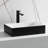 Alfi Brand 13.5'' Black And White Rectangular Bathroom Sink