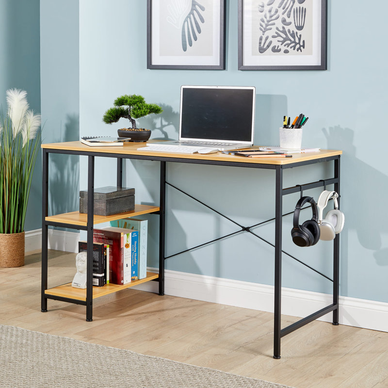 Stanton Computer Desk, Beige