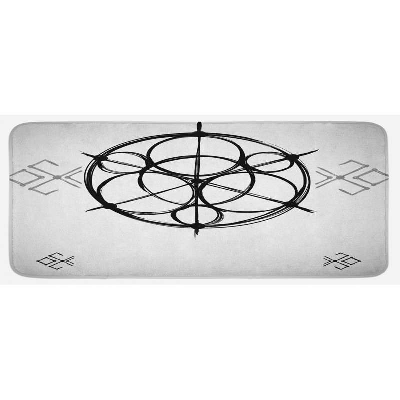 Cottage / Country Polyester Kitchen Mat