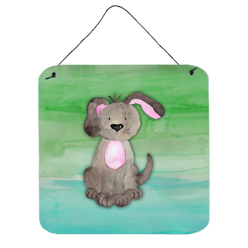 Décoration murale en métal pour chien Harriett