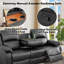 Canapé 3 places en PU et PVC-2104143121