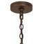 Barrel Stave 12 - Light Chandelier