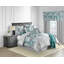 Ensemble d'édredon en coton 10 pièces Landwood Home Claire Painterly-224739332-193451622