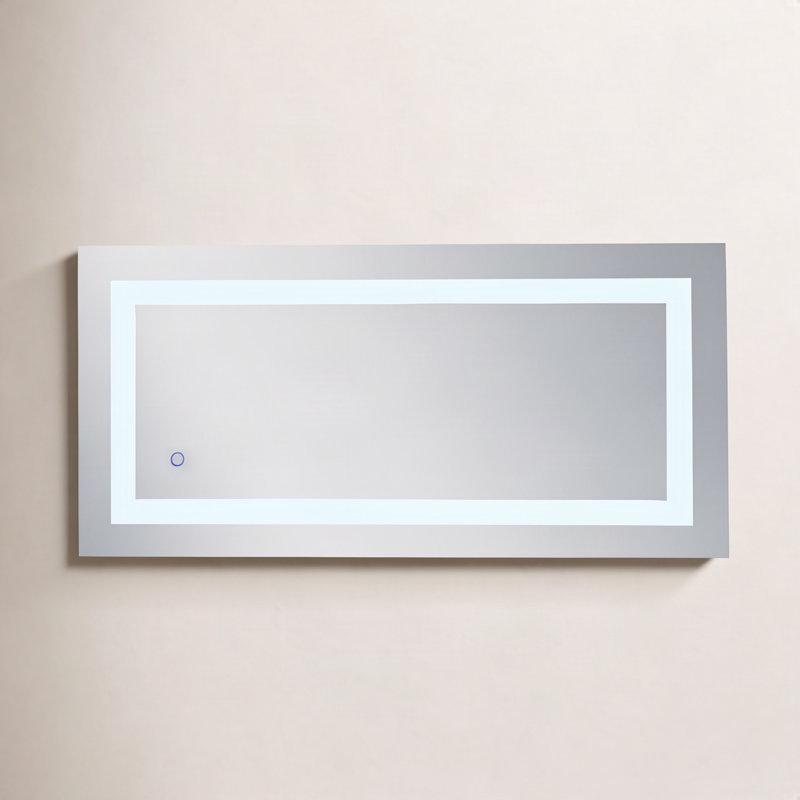 Scoles Flat Wall Mirror, 36" x 18"