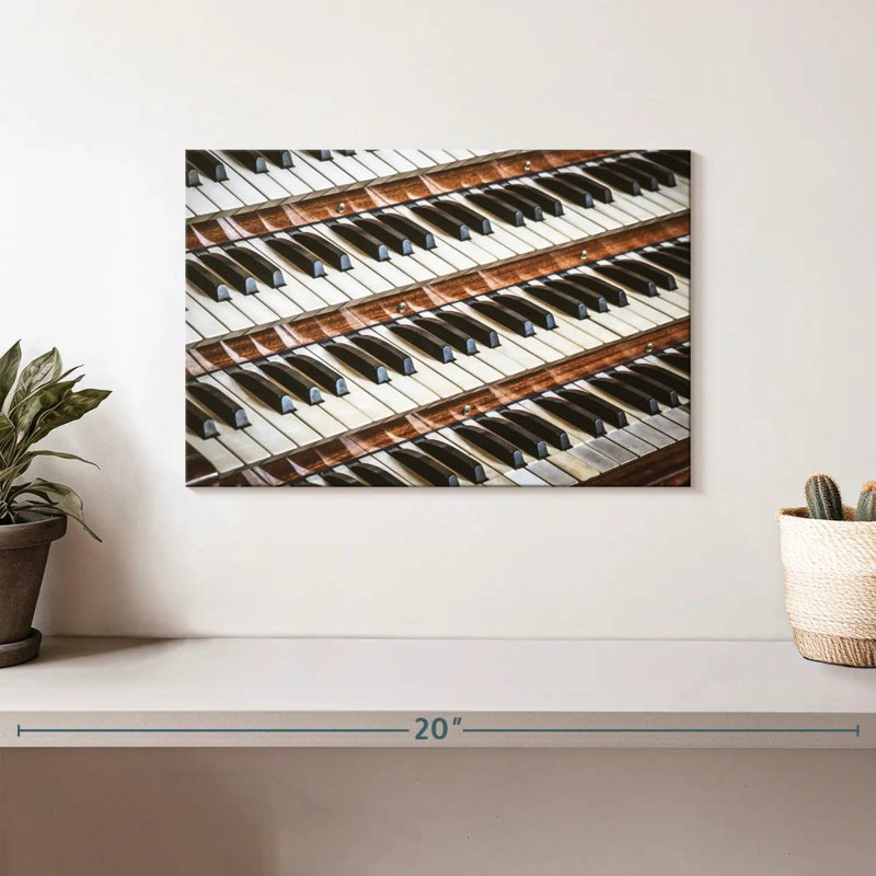 Pipe Organ, 8" H x 12" W